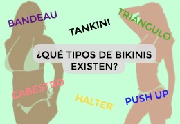 ¿Qué tipos de tops de bikini existen?